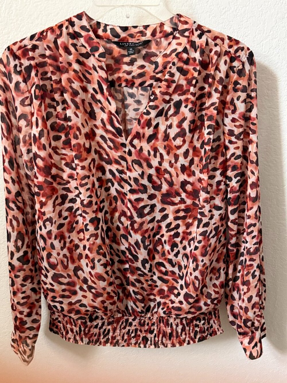 Liverpool Los Angeles Woven Top NWT